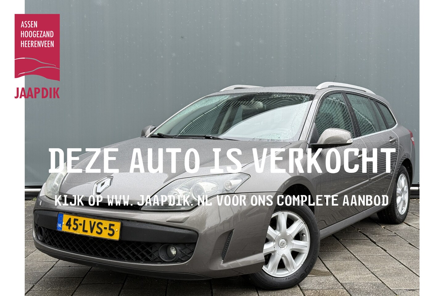 Renault Laguna Estate - BWJ 2010 | 2.0 16V 141PK Expression NWE APK | CLIMA | NAVI | CRUISE | PDC | LICHTMETAAL | - AutoWereld.nl