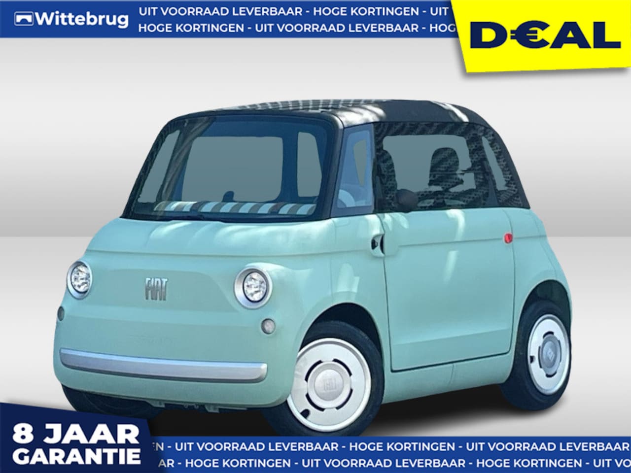 Fiat Topolino - Topolino SNEL RIJDEN! - GEEN RBW NODIG - PANORAMADAK - AutoWereld.nl