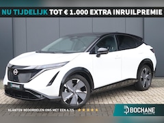 Nissan Ariya - 91 kWh e-4ORCE Evolve | Lederen Bekleding | Stoel-Koeling/Verwarming | Pro-pilot| 1.500 kg