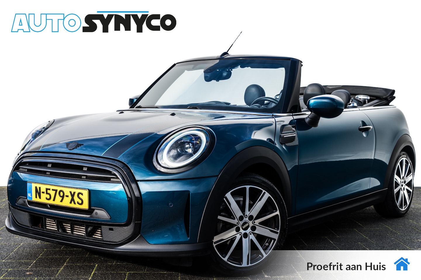 MINI Cabrio - Mini 1.5 Cooper Sidewalk Edition | LED | Leder | Camera | Stoelverwarming | Cruise - AutoWereld.nl