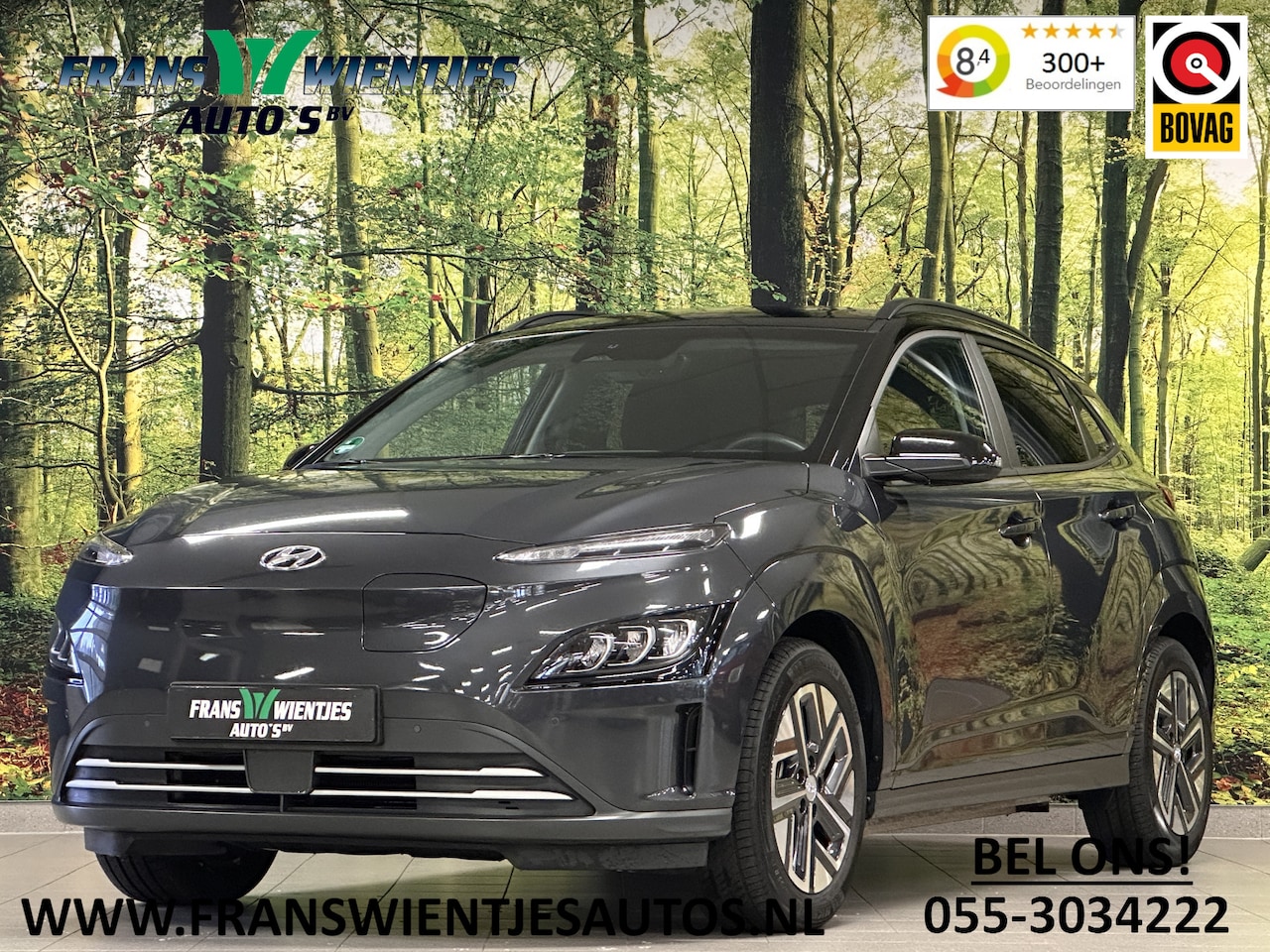 Hyundai Kona Electric - EV Comfort Smart 39 kWh | Parkeersensoren | Cruise Control | Achteruitrijcamera | Apple Ca - AutoWereld.nl