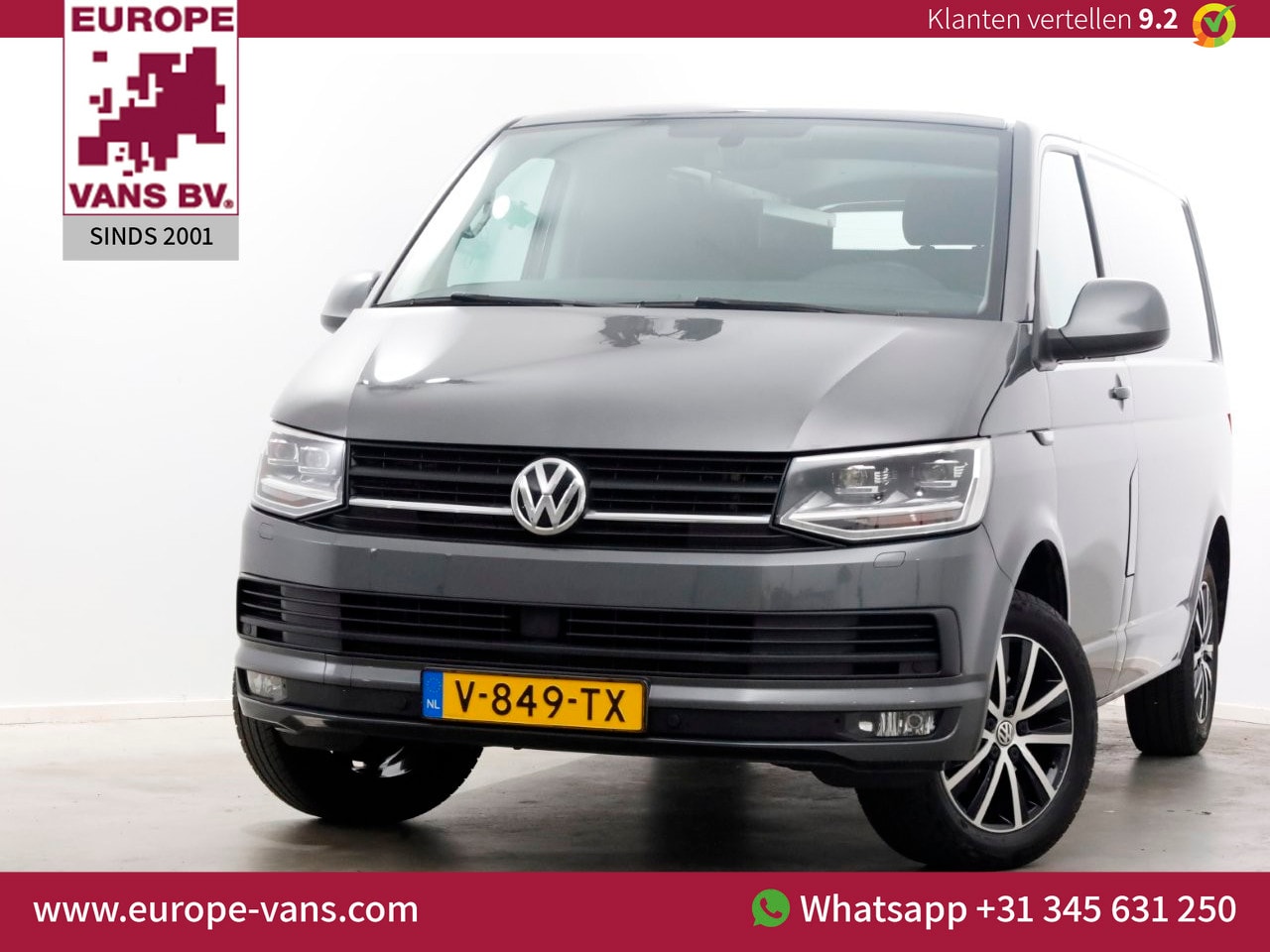 Volkswagen Transporter - T6 2.0 TDI 150pk L1H1 Highline LED/ACC/Camera/Achterklep 01-2019 - AutoWereld.nl
