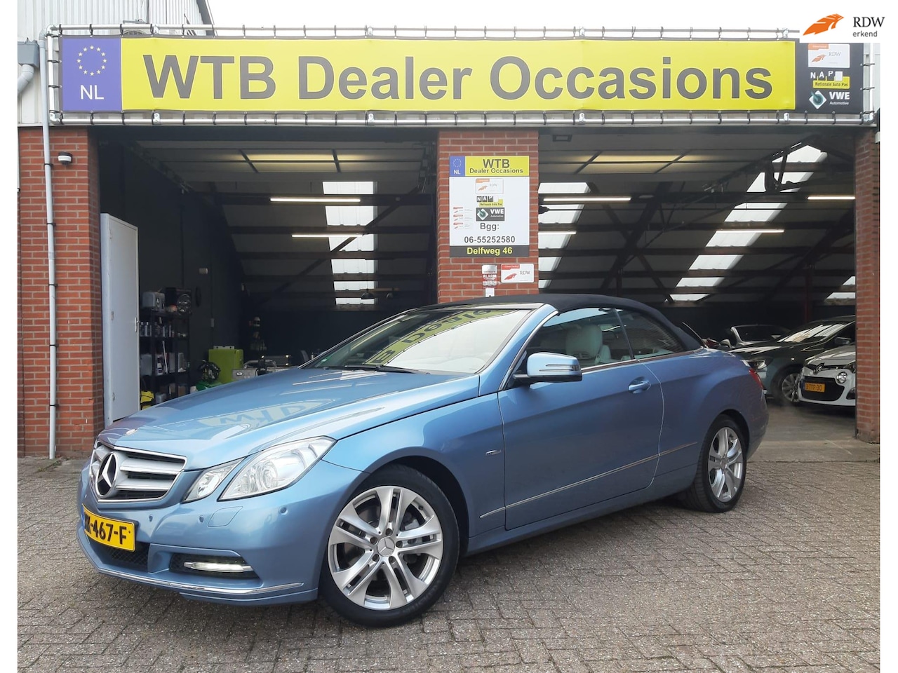 Mercedes-Benz E-klasse Cabrio - 250 CGI Elegance 250 CGI Elegance, Softtop Uitstekende staat! - AutoWereld.nl