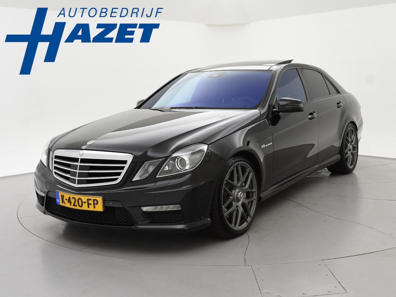 Mercedes-Benz E-klasse - AMG 63 5.5 V8 BI-TURBO 525 PK SEDAN + PANORAMA | DISTRONIC | 20 INCH | DESIGNO LEDER | STO - AutoWereld.nl