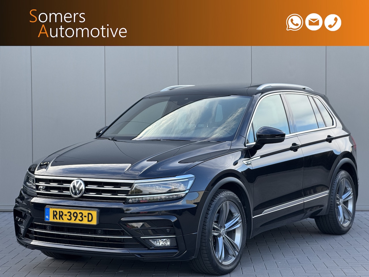 Volkswagen Tiguan - 1.4 TSI R-Line Highline | Panorama | Virtual Cockpit | Apple CarPlay | Wegkl. Trekhaak | F - AutoWereld.nl