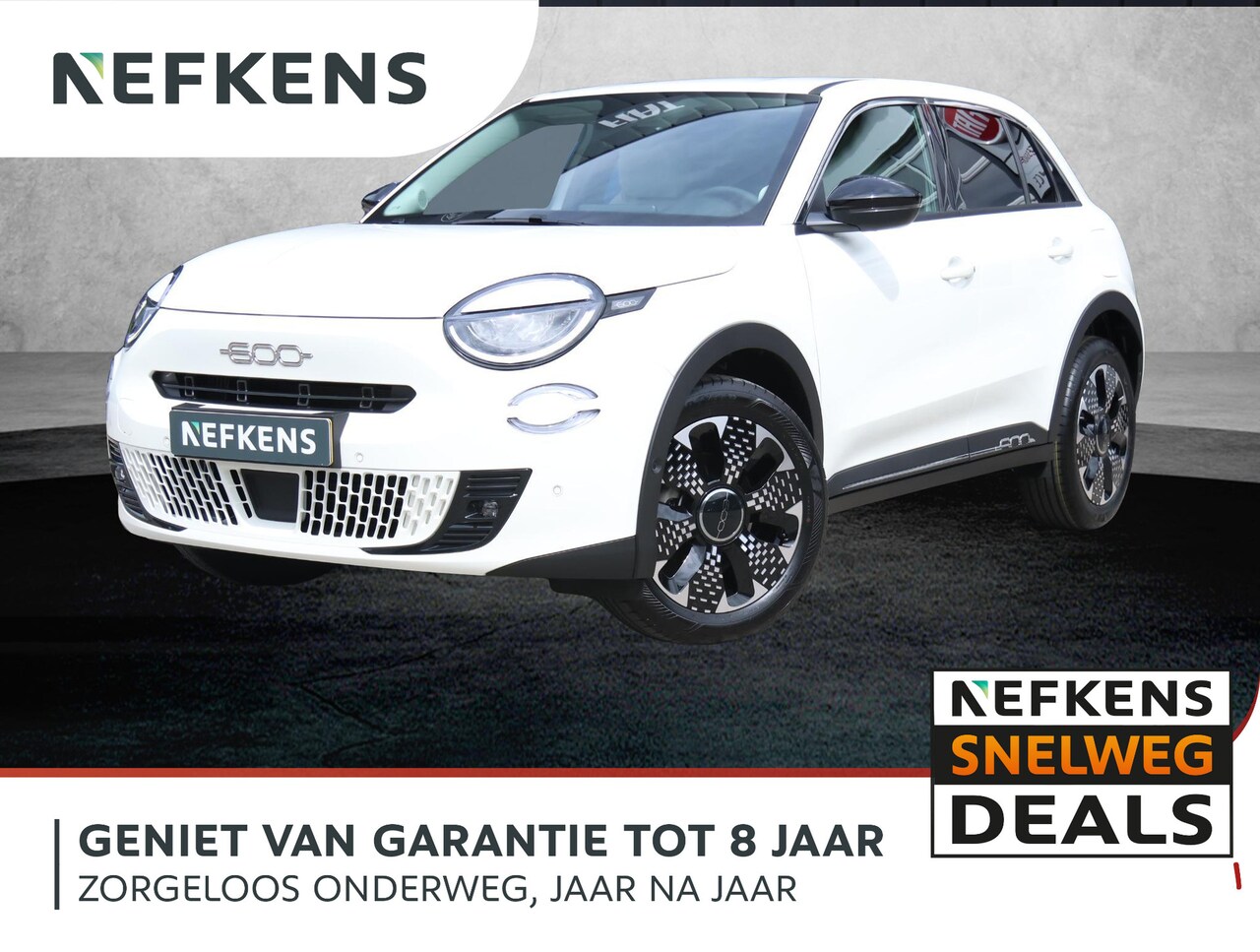 Fiat 600 - Hybrid 1.2 Hybrid 110pk La Prima Automaat | VOORRAAD VOORDEEL | NIEUW - AutoWereld.nl