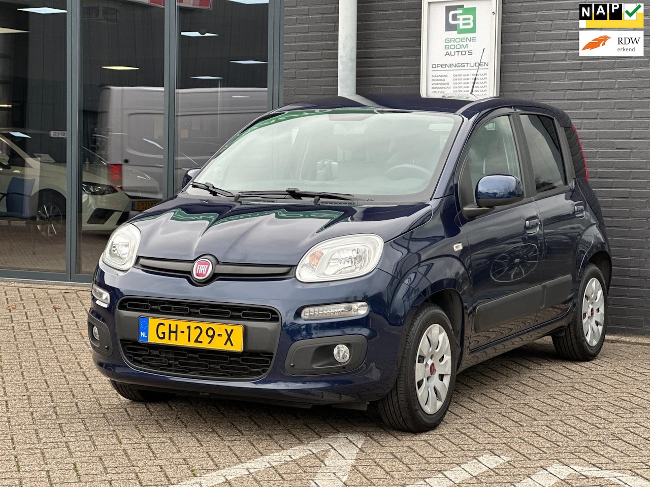 Fiat Panda - 0.9 TwinAir Lounge/2E EIG/NAVI/AIRCO/AUTOMAAT/NL-AUTO NAP!! - AutoWereld.nl