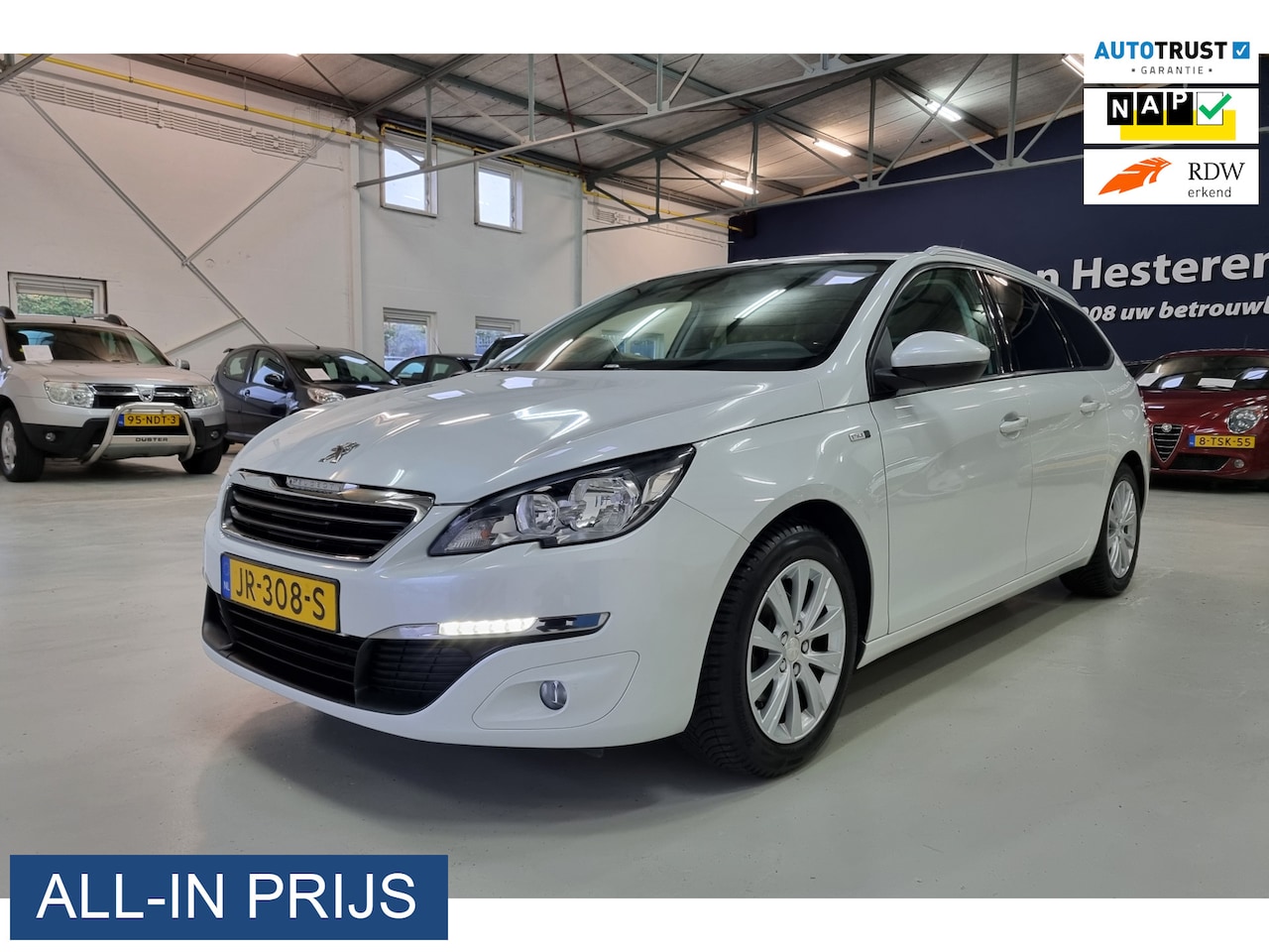 Peugeot 308 SW - 1.2 PureTech Style ✅NETTE AUTO ✅NIEUWE APK - AutoWereld.nl