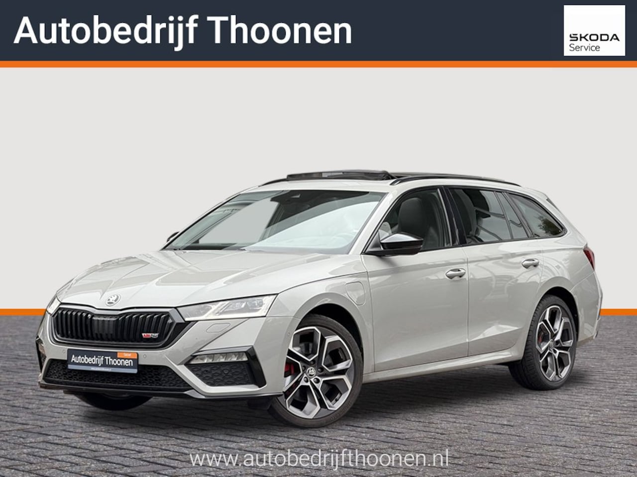 Skoda Octavia Combi - 1.4 TSI RS iV PHEV Business | Canton | Pano | HUD | Pano - AutoWereld.nl