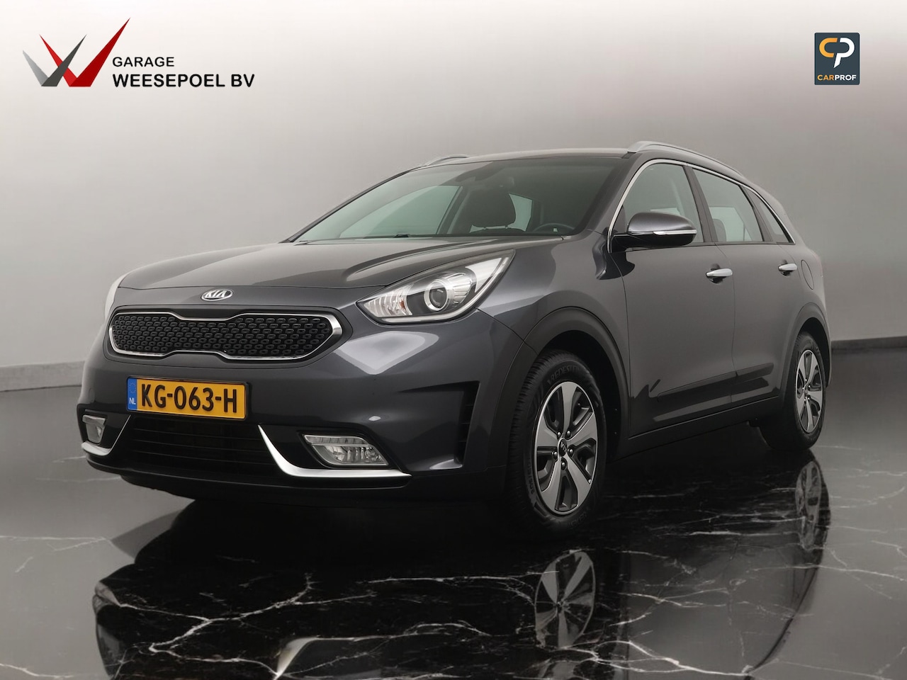 Kia Niro - 1.6 GDi Hybrid First Edition - Navigatie - Camera - Climate control - Cruise control - All - AutoWereld.nl