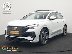 Audi Q4 e-tron - 35 2X S Line 55 kWh 170pk Dealer O.H | Panodak | Apple Carplay | Sportstoelen Verwarmd | B