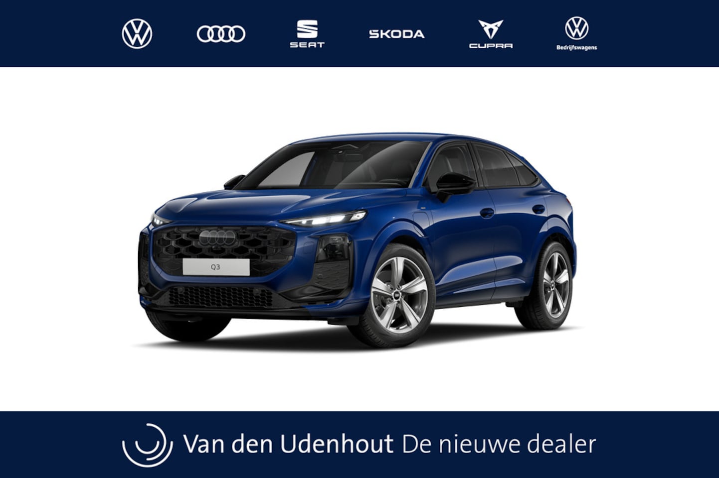 Audi Q3 Sportback - e-hybrid 272 S tronic S edition Automaat | Exterieurpakket zwart - AutoWereld.nl