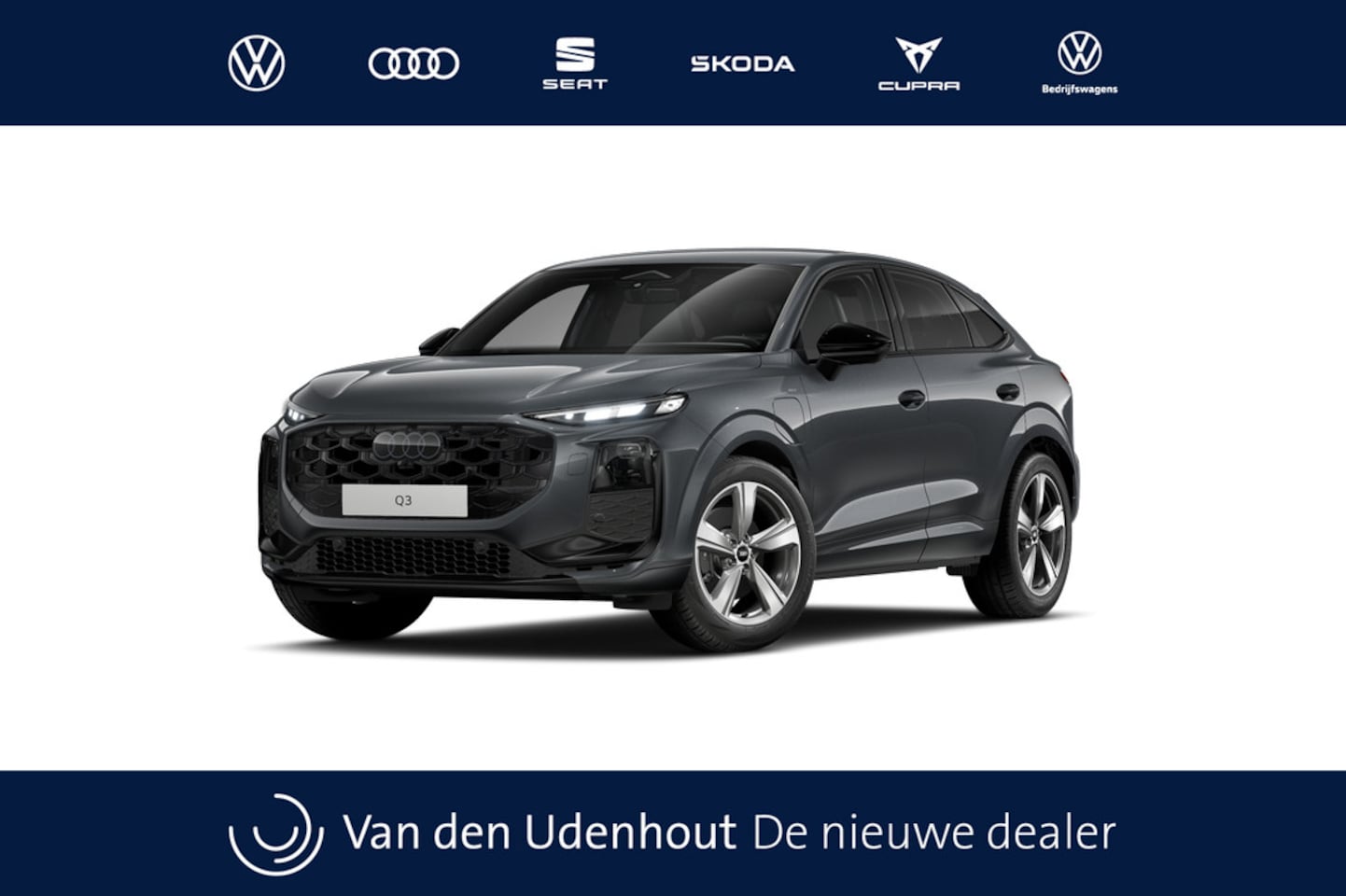 Audi Q3 Sportback - e-hybrid 272 S tronic S edition Automaat | Exterieurpakket zwart | Comfortsleutel | Climat - AutoWereld.nl