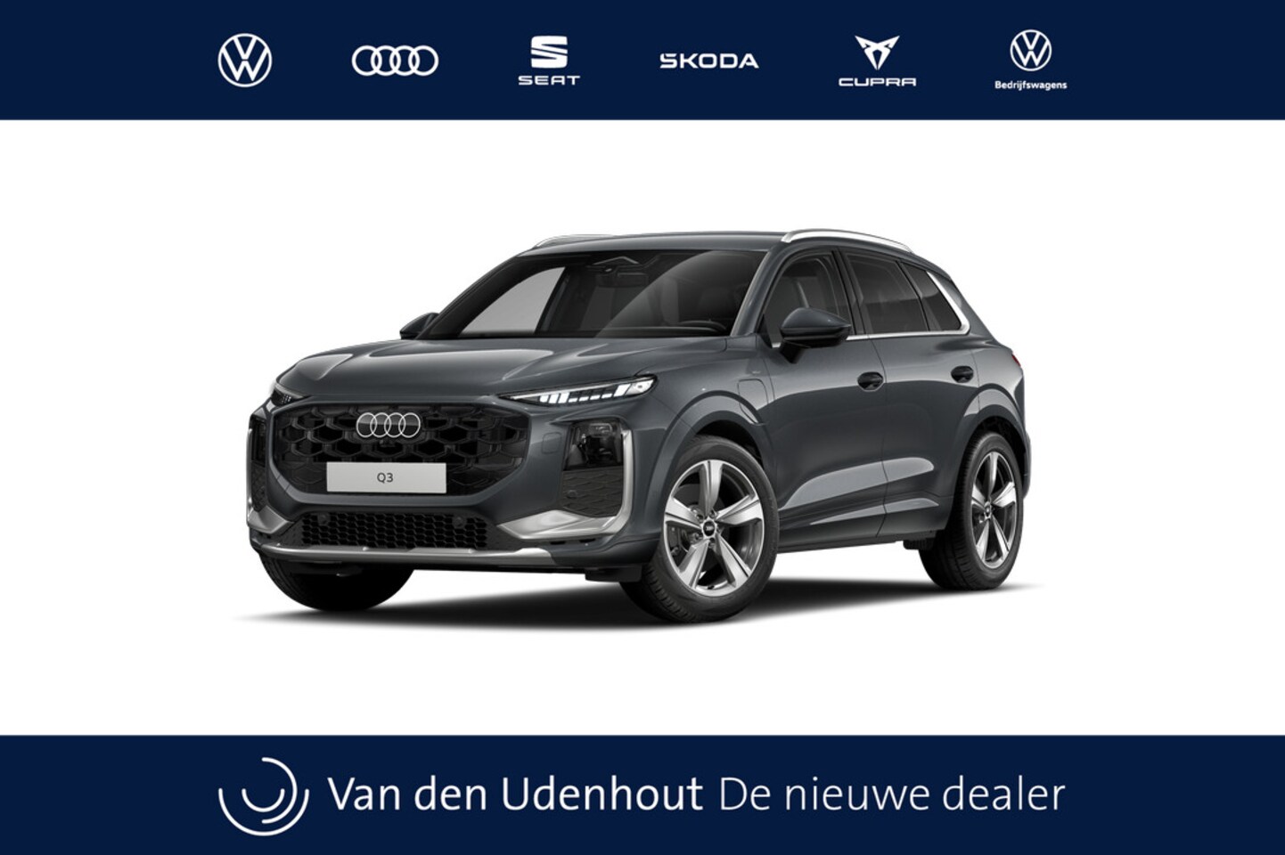 Audi Q3 - e-hybrid 272 S tronic S edition Automaat | Ledkoplampen, ledachterlichten, dynamische knip - AutoWereld.nl