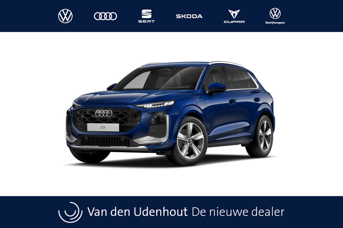 Audi Q3 - e-hybrid 272 S tronic S edition Automaat | Grootlichtassistent | Ledkoplampen, ledachterli - AutoWereld.nl