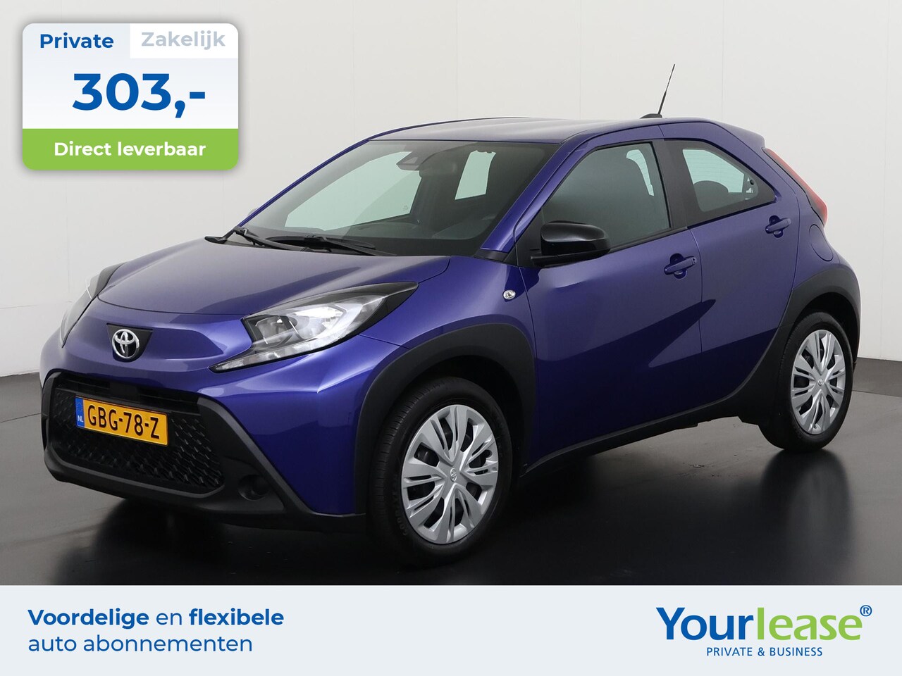 Toyota Aygo X - 1.0 VVT-i MT Play | All-in 303,- Private Lease | Direct uit voorraad - AutoWereld.nl