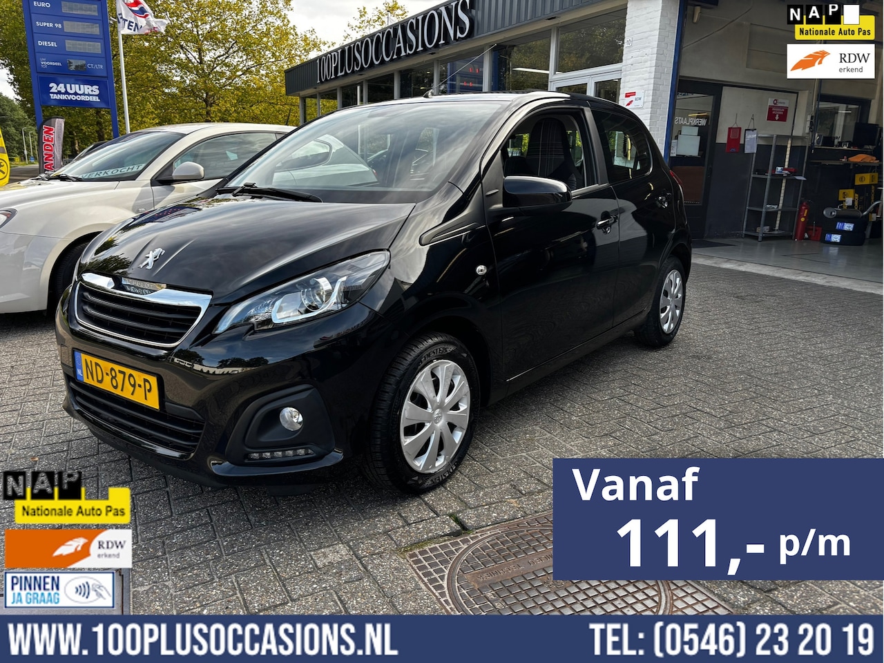 Peugeot 108 - 1.0 e-VTi Active 1.0 e-VTi Active, APK en 40.xxx km!! - AutoWereld.nl