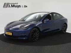 Tesla Model 3 - Performance 462PK AWD 75 kWh PANODAK|AUTOPILOT|LEER|360CAMERA|20INCH