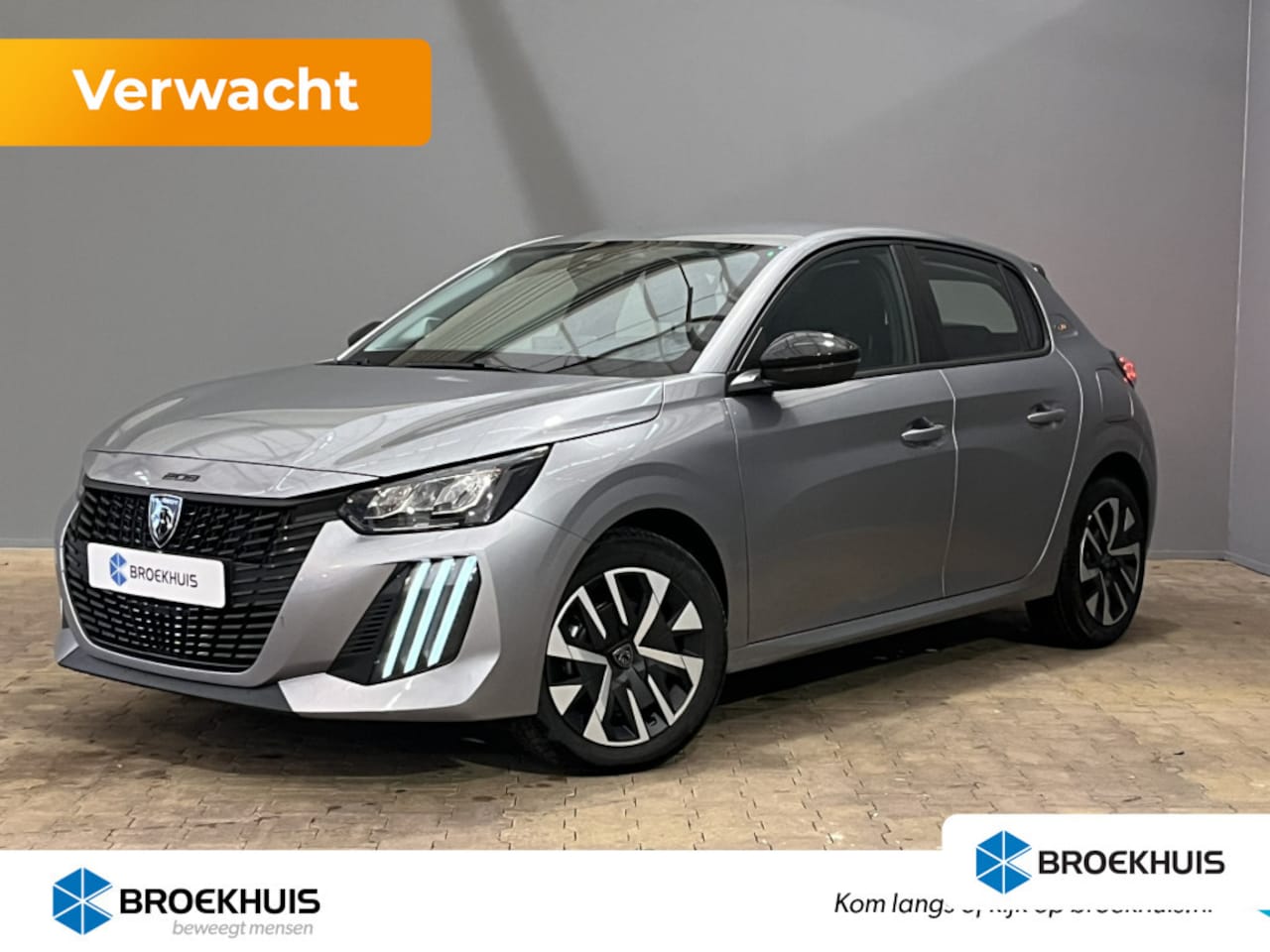 Peugeot 208 - Style | Dashboard en deurpanelen in kunststof met carboneffect | Ecoled koplampen | Elektr - AutoWereld.nl