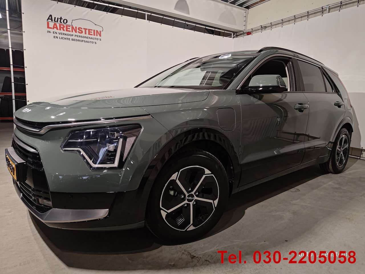 Kia Niro - 1.6 GDi PHEV 183pk DynamicPlusLine Leer / Adapt.Cruise C./ A.Camera / Navi / Carplay Elekt - AutoWereld.nl