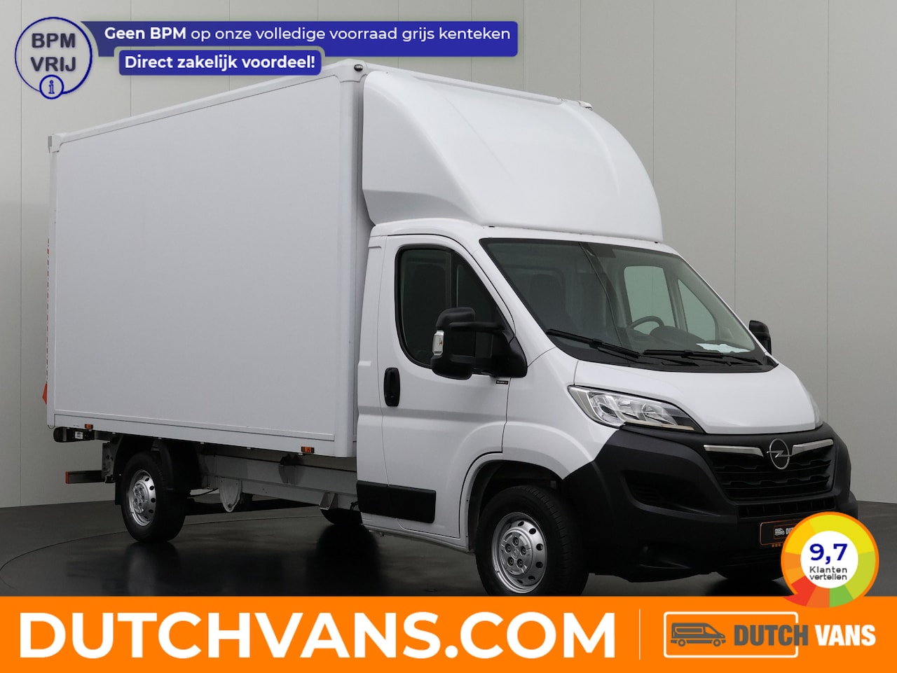Opel Movano - 2.3CDTi 140PK Bakwagen+Laadklep | Airco | Camera | 3-Persoons | Dakspoiler - AutoWereld.nl
