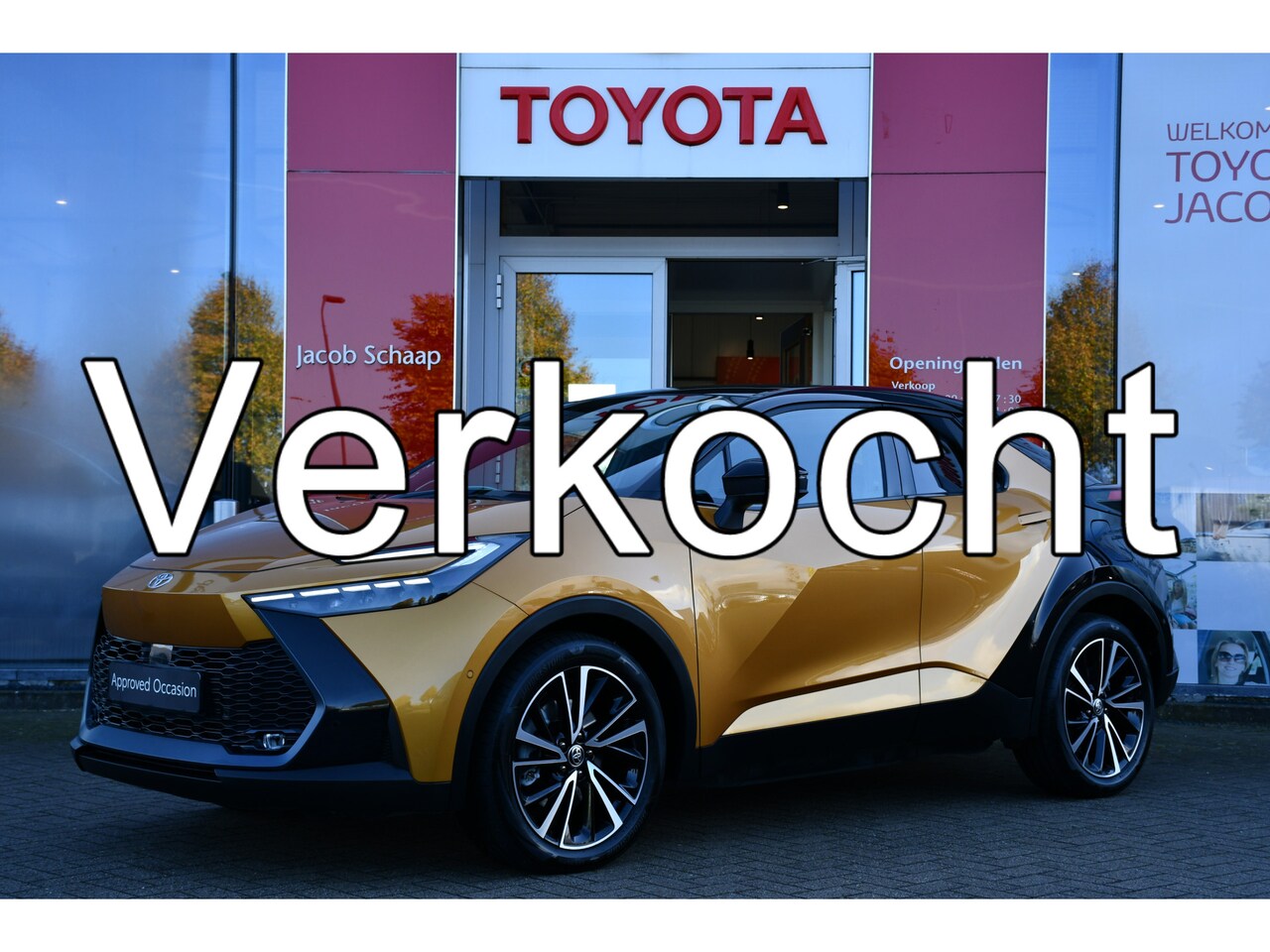 Toyota C-HR - 2.0 Plug-in Hybrid 220 Première Edition Limited Automaat 223pk | Panoramadak | Dodehoekdet - AutoWereld.nl