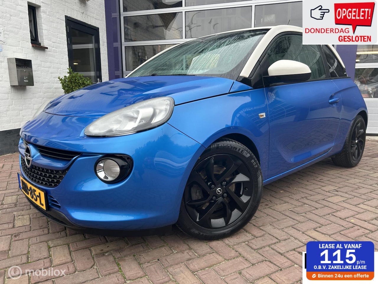 Opel ADAM - 1.0 Turbo Rocks * AIRCO * STERRENHEMEL * LM ZWART - AutoWereld.nl