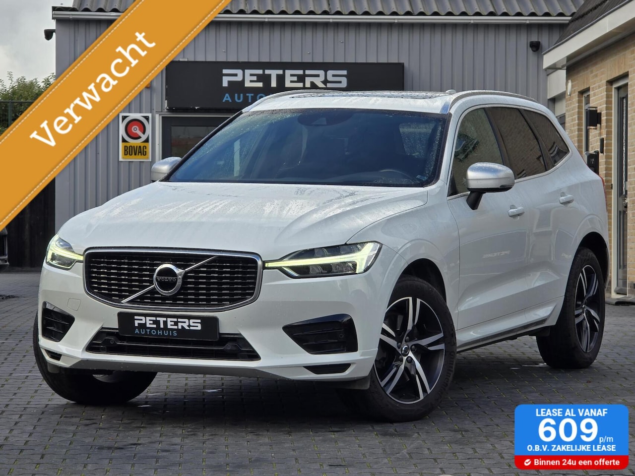Volvo XC60 - 2.0 T4 R-Design| Head-Up| 1e eigenaar| Trekhaak| - AutoWereld.nl