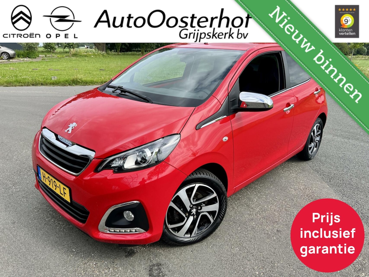 Peugeot 108 - 5drs Allure + Trekhaak All-in Prijs - AutoWereld.nl