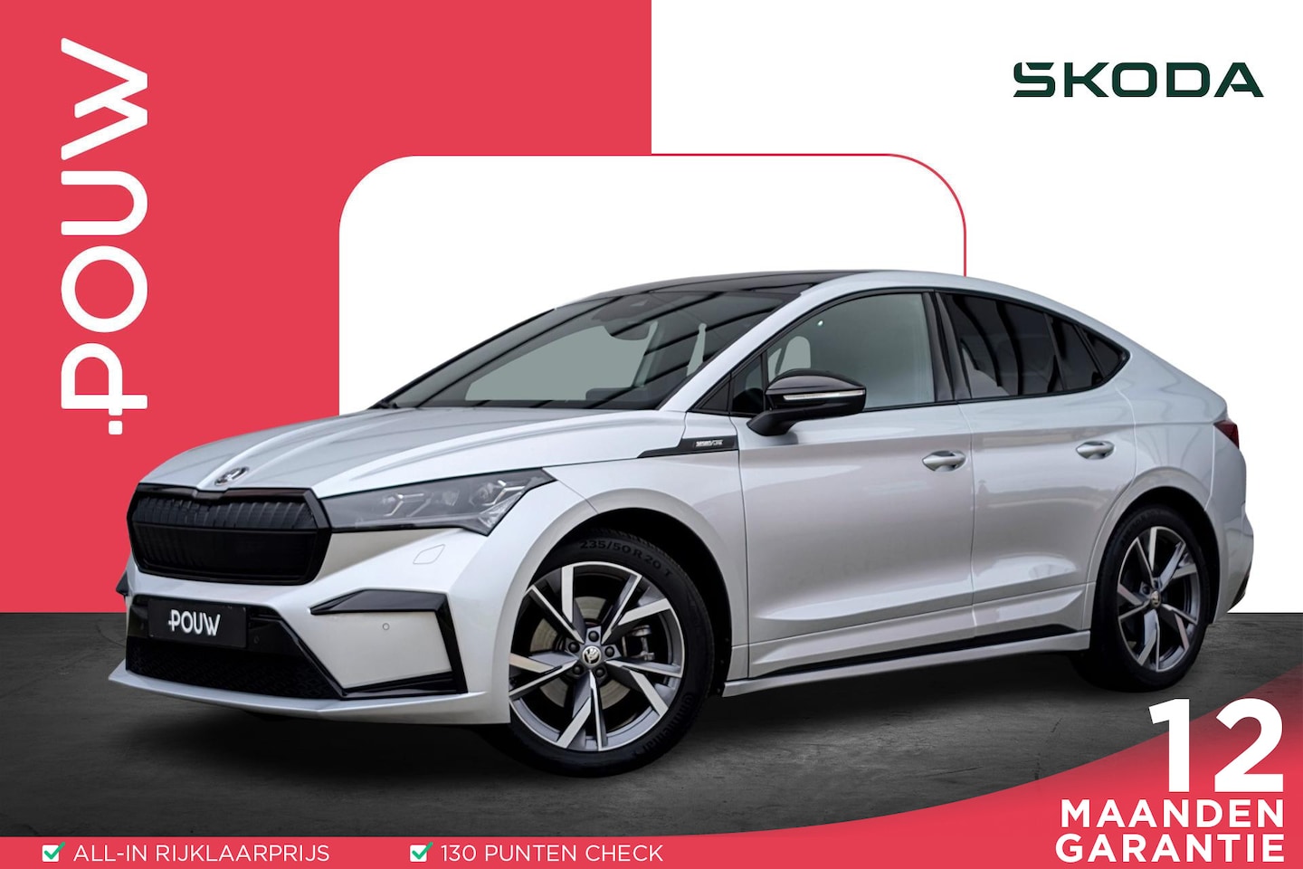 Skoda Enyaq Coupé iV - 60 180pk Sportline | LED matrix | Panoramadak | SoH 95% - AutoWereld.nl