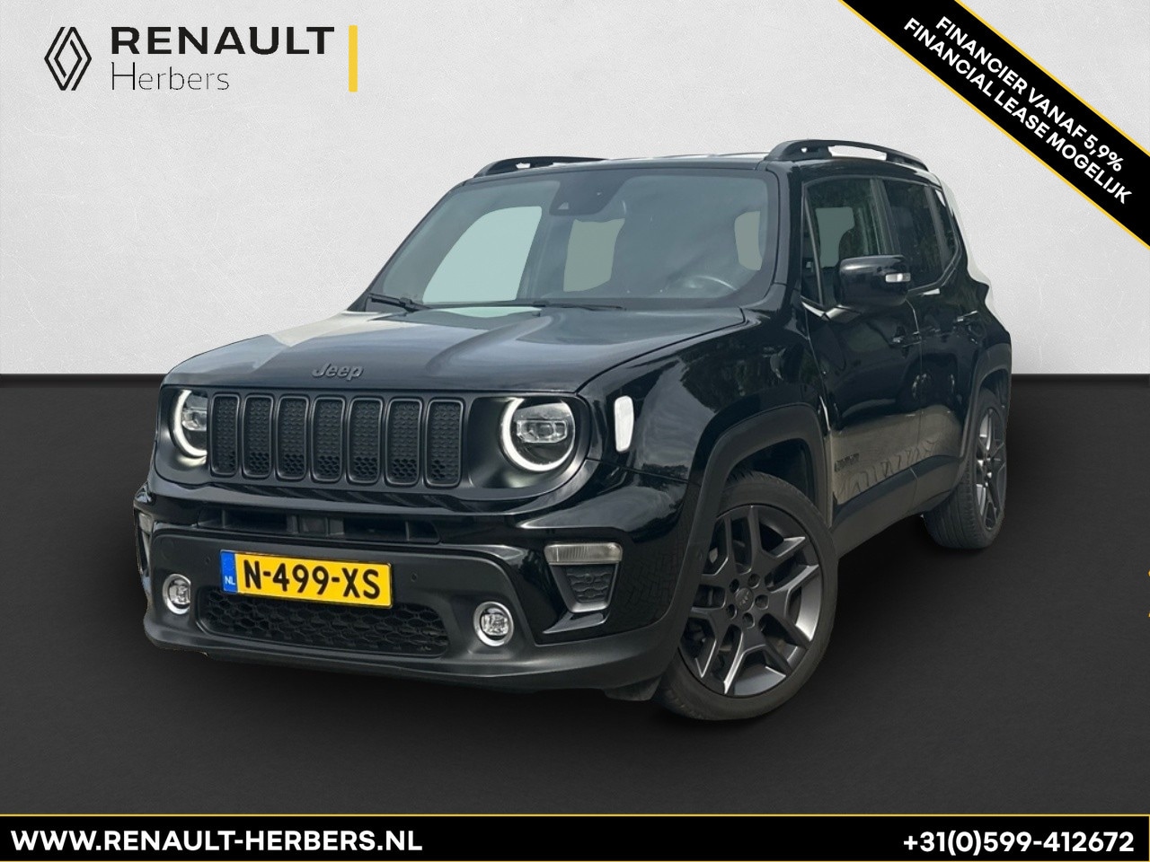 Jeep Renegade - 1.3T-e Limited STOEL&STUUR VERW. / CAMERA / NAVI - AutoWereld.nl