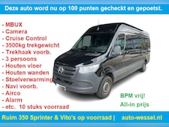 Mercedes-Benz Sprinter - 315 CDI L3H2 PRO | Camera | 3500kg AHW | Cruise | Stoelverw. | Alarm