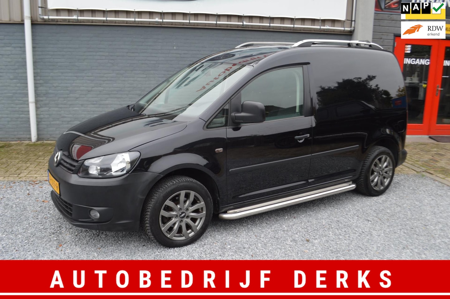 Volkswagen Caddy - 1.6 TDI 120 Pk BJ 2013 Airco Navi Grijs kenteken PDC Trekhaak - AutoWereld.nl