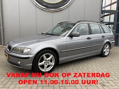 BMW 3-serie Touring - 316i Black&Silver II Liefhebbers auto | Apple carplay | Trekhaak | Navi | Cruise | Blue to