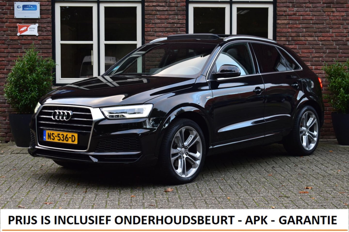 Audi Q3 - 1.4 TFSI S-tronic Aut. 2X S-Line Sport Trekhaak | Panoramadak | Stoelverw. - AutoWereld.nl