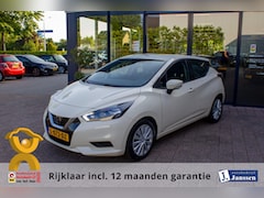 Nissan Micra - 1.0 IG-T Acenta | Prijs rijklaar incl 12 mnd garantie | Airco Bluetooth Usb Cruise Multi S