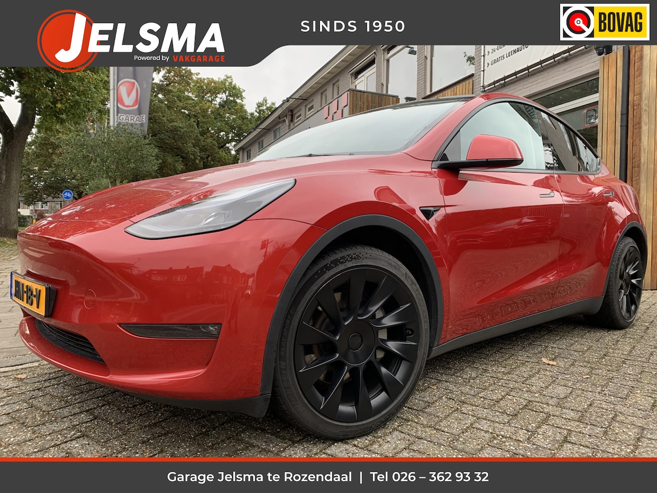 Tesla Model Y - Long Range AWD 75 kWh Long Range AWD 75 kWh, Black-line - AutoWereld.nl