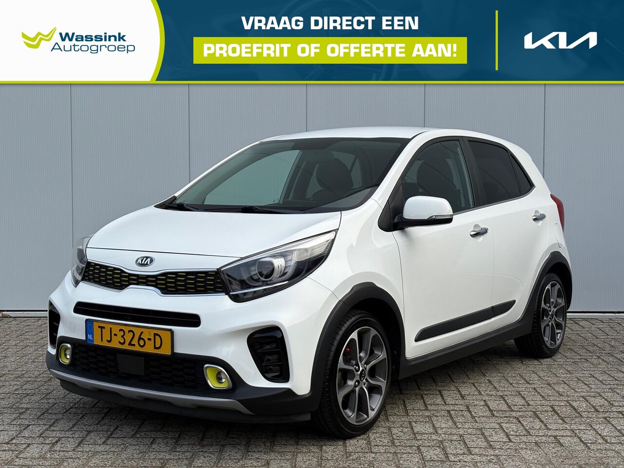 Kia Picanto - 1.2 CCVT 84pk 5-zits X-Line | Cruise Control | Carplay | Navigatie | Keyless | Camera | St - AutoWereld.nl