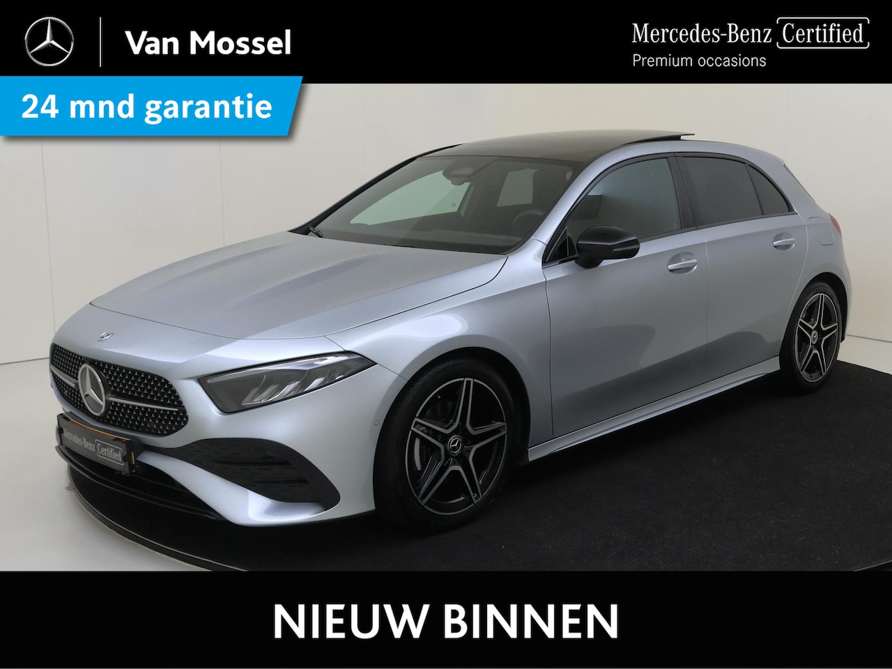 Mercedes-Benz A-klasse - 180 AMG Line / Night/ Panorama dak/ KEYLESS GO/ PARKTRONIC - AutoWereld.nl