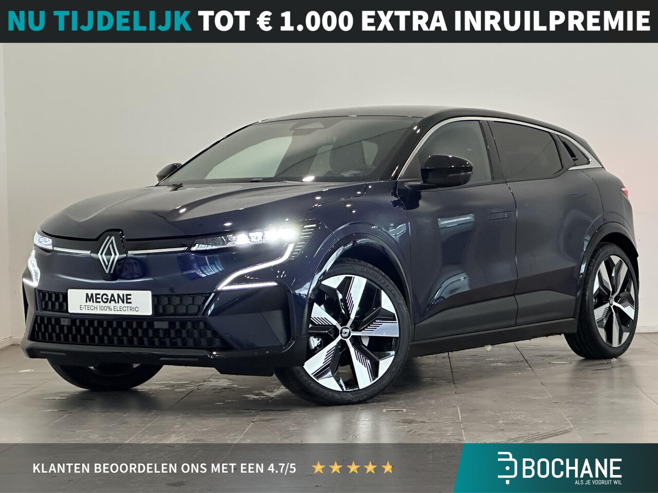 Renault Mégane E-Tech - Techno 220 Comfort Range 60 kWh | Pack Winter | Pack Advanced Drive Assist | Van: € 43.059 - AutoWereld.nl