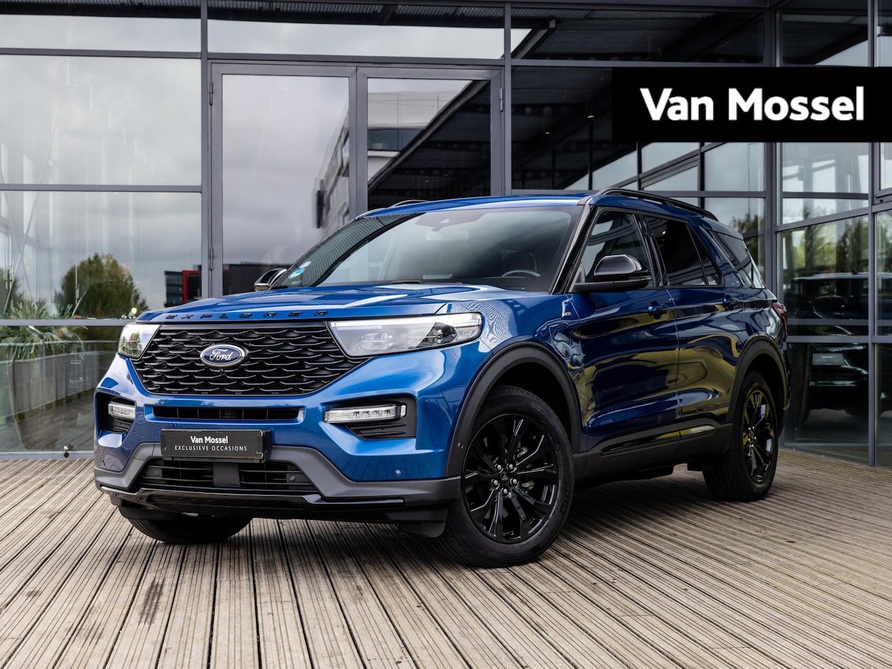 Ford Explorer - 3.0 V6 EcoBoost PHEV ST-Line | NL AUTO | 1E EIGENAAR | PANORAMA/SCHUIF-KANTELDAK | BLACK P - AutoWereld.nl