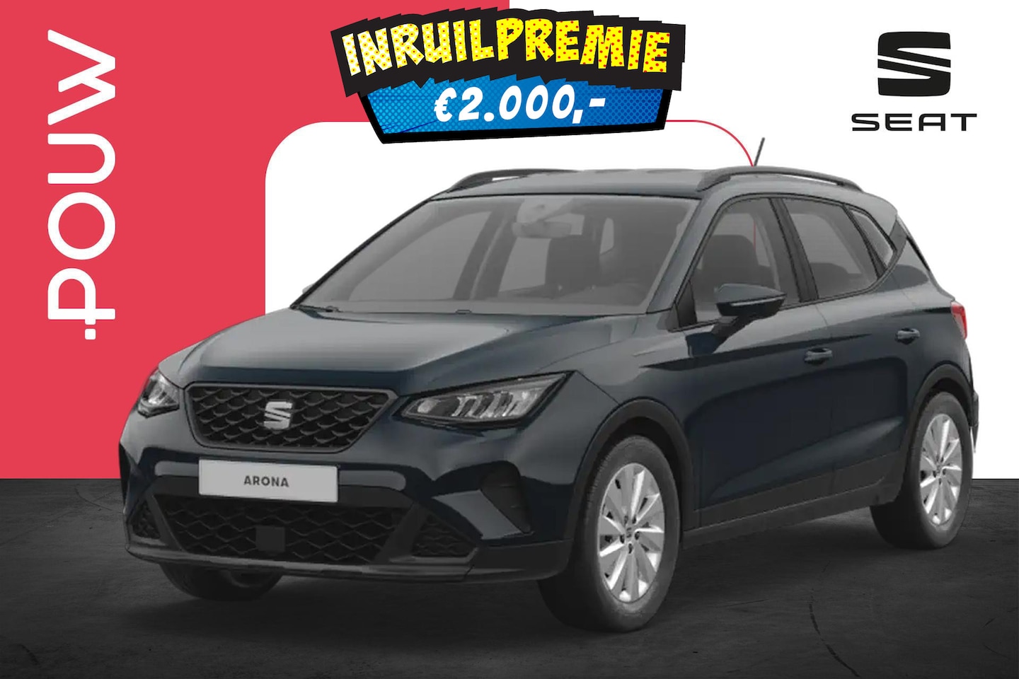 SEAT Arona - 1.0 EcoTSI 95pk Reference | 16" Velgen - AutoWereld.nl