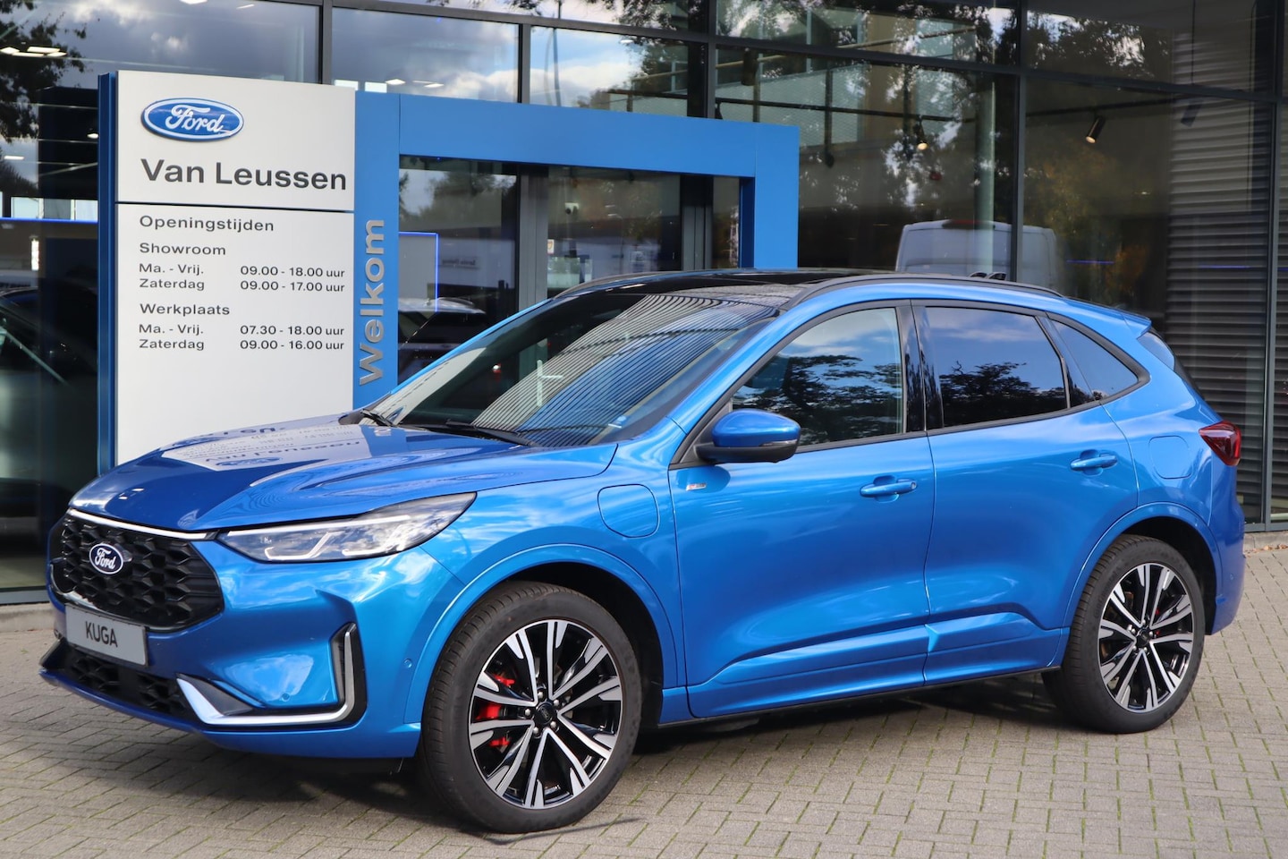 Ford Kuga - 2.5 PHEV ST-LINE-X NIEUWE MODEL! PANODAK 20"LM-VELGEN WINTERPACK 360CAMERA MEMORY-SEATS B& - AutoWereld.nl