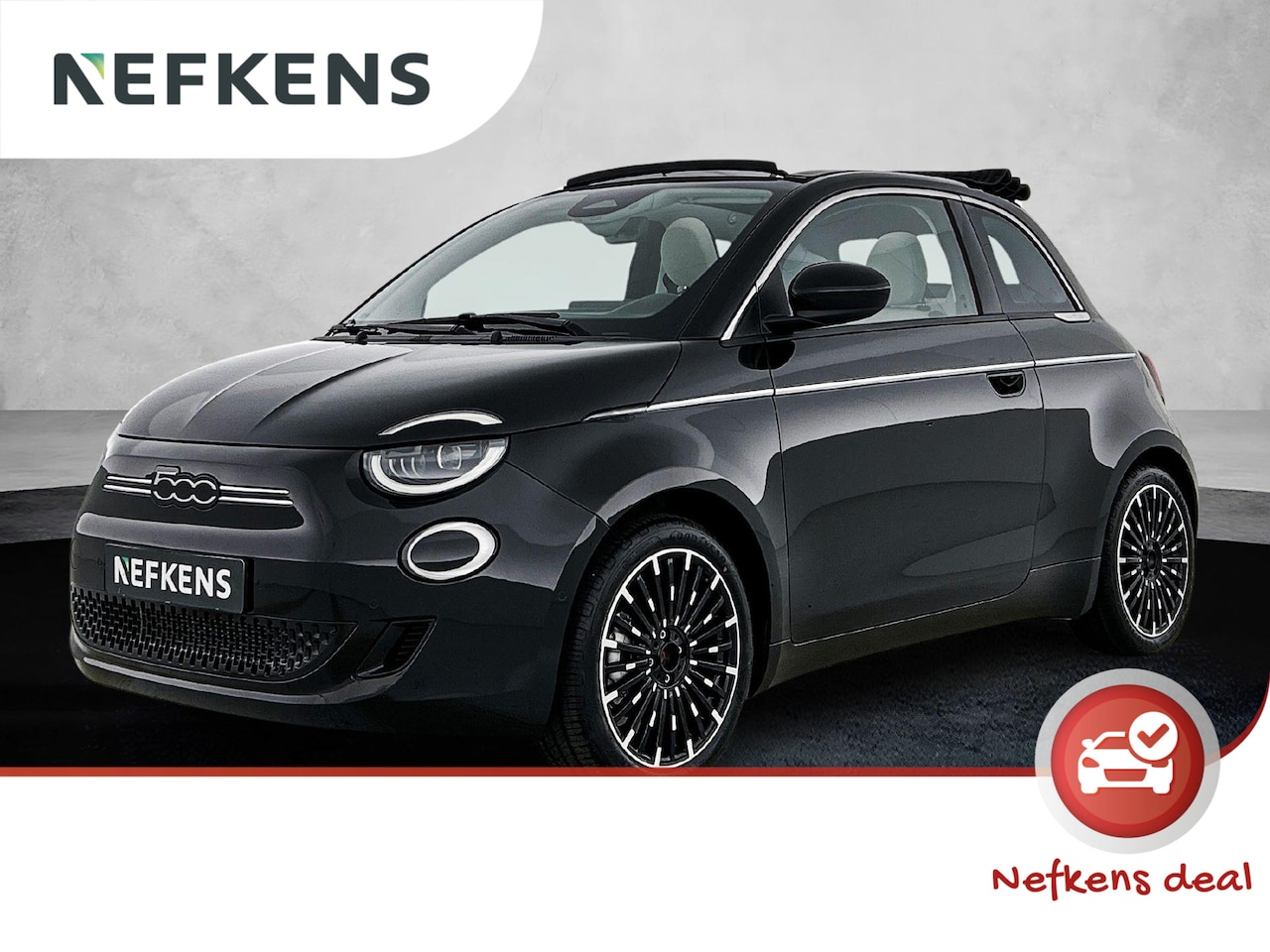Fiat 500 C - La Prima 42 kWh 118pk Automaat | Soft Top | Navigatie | Climate Control | Adaptieve Cruise - AutoWereld.nl
