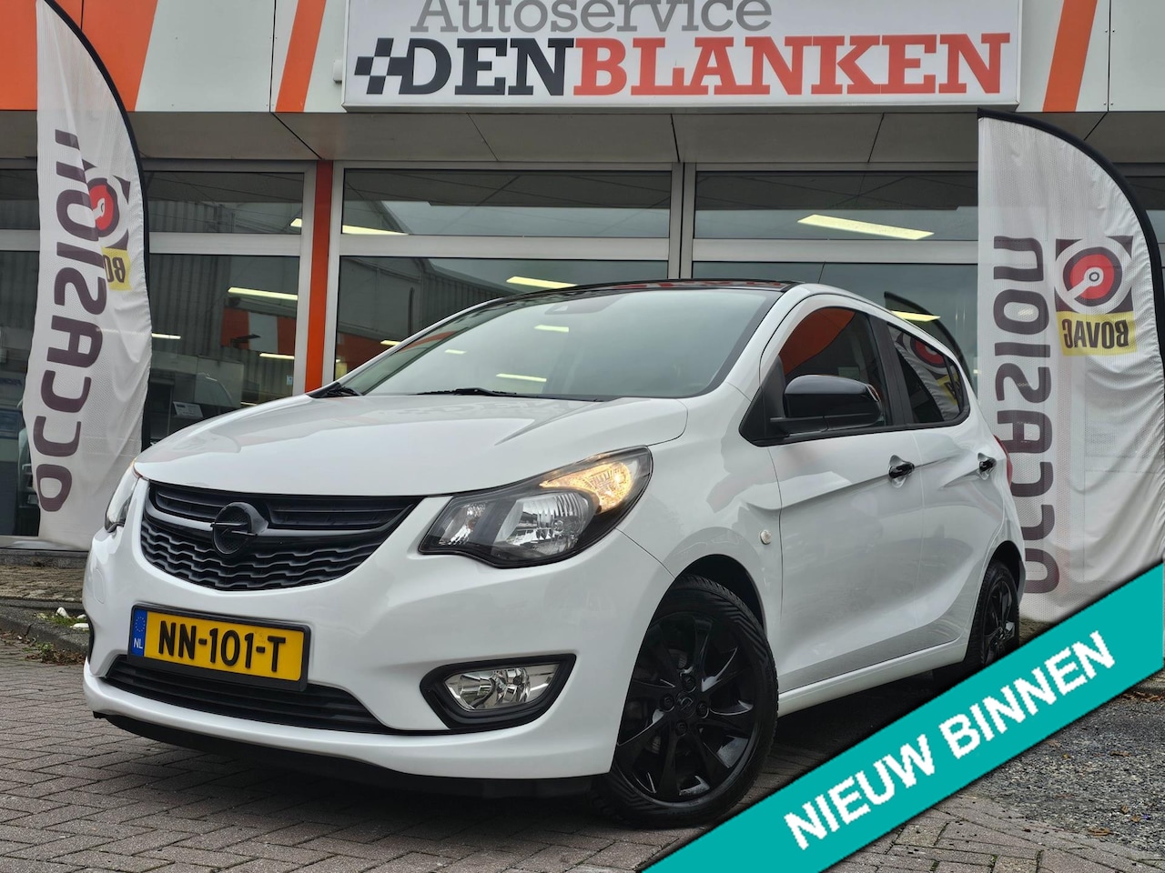 Opel Karl - 1.0 Innovation Sport BJ.2017 / Navi / Airco Clima / Half Leder / 15"Lmv !! - AutoWereld.nl