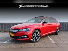 Skoda Superb Combi - 1.4 TSI iV Sportline Business * Trekhaak * Pano * LED * 360 Camera