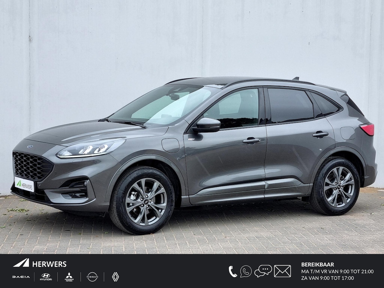 Ford Kuga - 2.5 PHEV ST-Line Automaat / Winter Pack / Fabrieksgarantie tot 15-02-2029 / SoH 95% / Navi - AutoWereld.nl