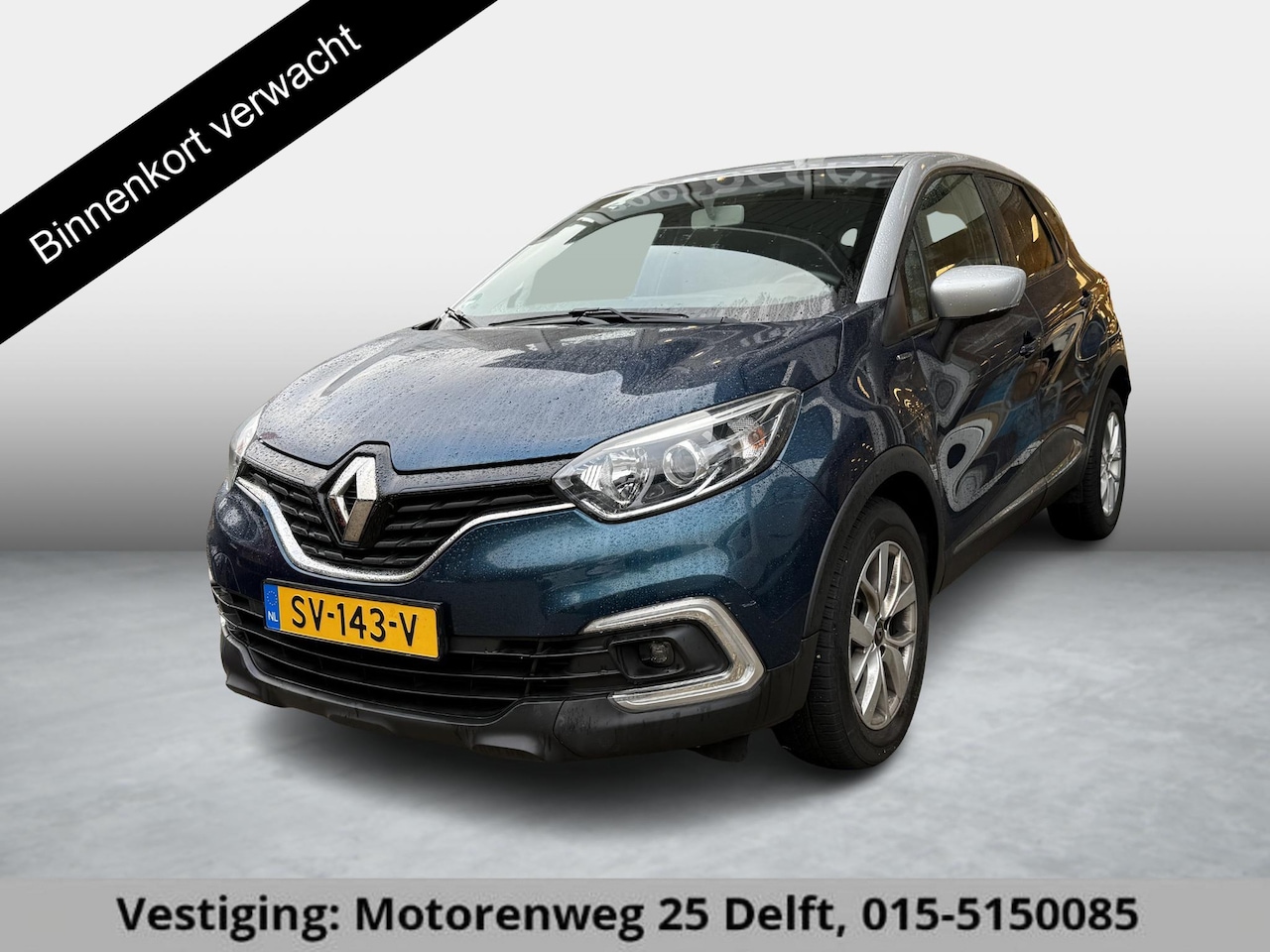 Renault Captur - 0.9 TCe Limited . NAVI . PARKEERSENSOREN ACHTER . TREKHAAK . - AutoWereld.nl