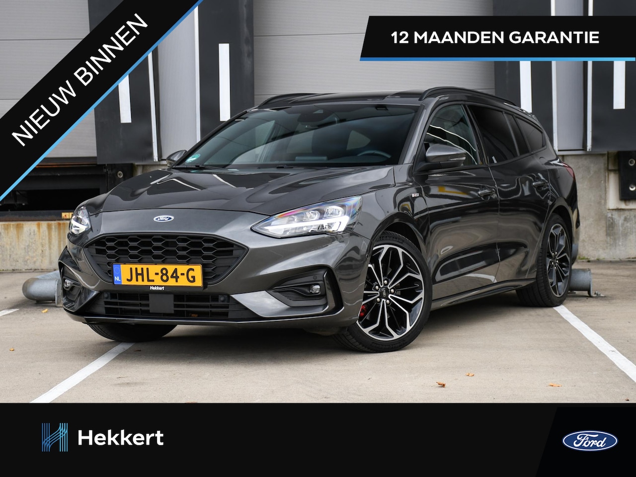Ford Focus Wagon - ST-Line Business 1.0 Ecoboost 125pk Automaat TREKHAAK | 18''LM | KEYLESS | WINTER PACK | P - AutoWereld.nl