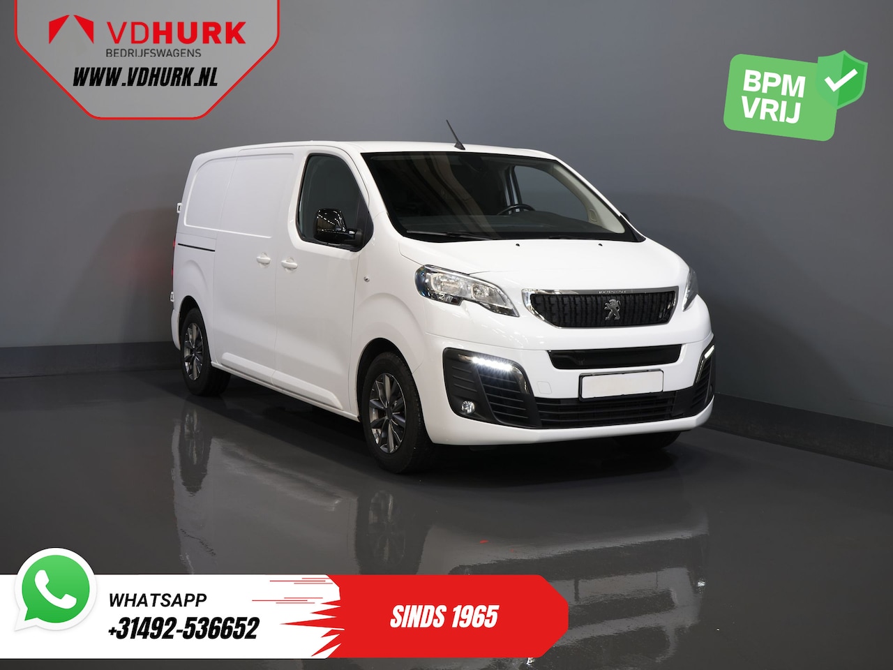 Peugeot e-Expert - L2 75 kWh 330 km WLTP Snellader/ Stoelverw./ Navi/ Carplay/ Camera/ Climate/ LMV/ Cruise - AutoWereld.nl